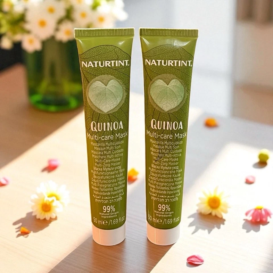 NATURTINT Mascarilla Multi-Cuidado Quinoa Cabello Fergal 50 ml/1,69 oz Juego de 2 Foto 1 de 1