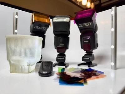 Canon 430EX Flash Mount for Canon Neewer TT560 Flash Speedlite Canon Sony Nikon - Image 1 of 4