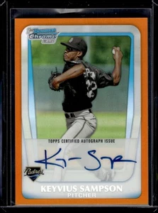 2011 Bowman Chrome #BCP182 Keyvius Sampson Prospects Orange Refractors #/25 - Picture 1 of 2
