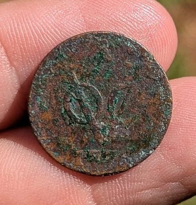 1776 Netherlands VOC 1 Duit New York Penny Holland Independence DATE Coin_Z156 - Image 1 of 4