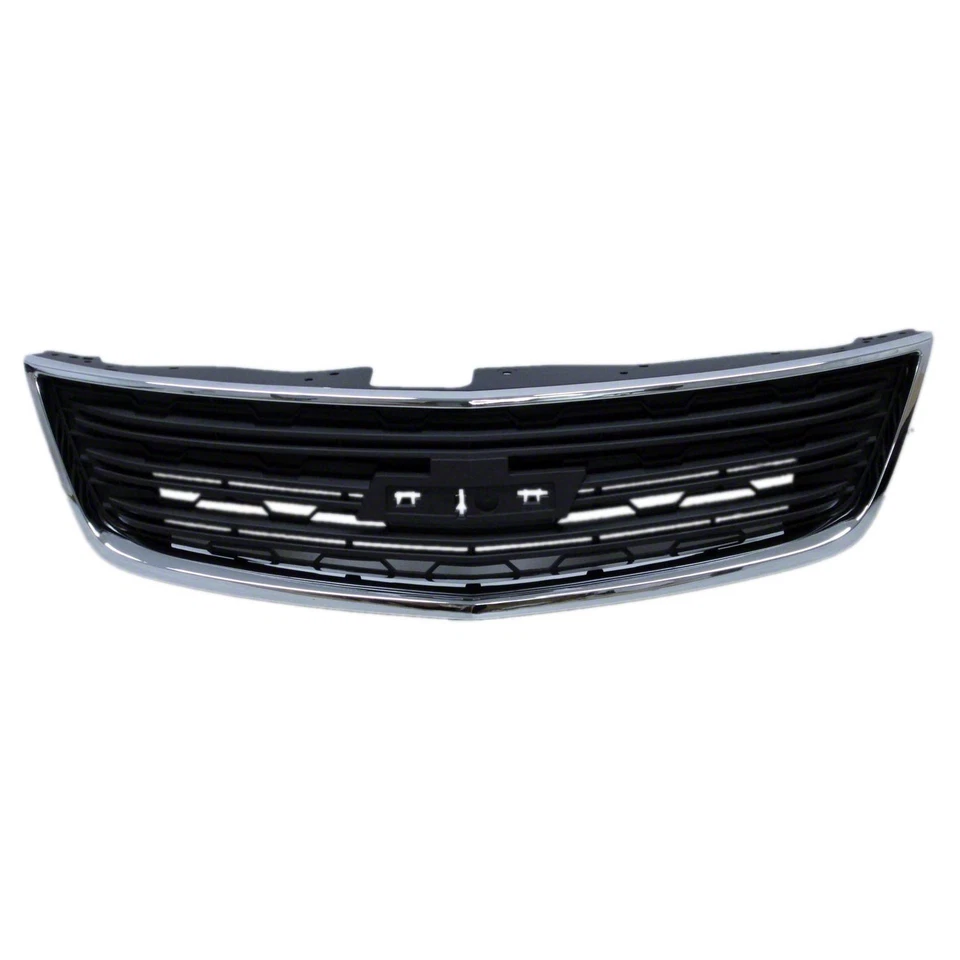 FRONT GRILLE; FOR LS MODELS; DARK GRAY WITH CHROME OUTER MOLDING;     WILL NOT Foto 1 de 1
