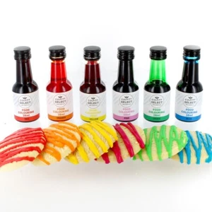 Food Colouring Red Orange Yellow Green Blue Pink Cake Cupcake Icing Culpitt 38ml - Picture 1 of 18