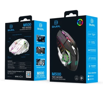 Hot Selling Gaming Mouse Wireless Rechargeable Silent Click Optical 2400DPI - Image 1 of 4