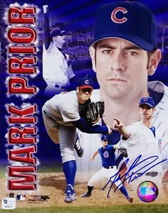 Mark Prior signed 8x10 photo COLLAGE - autographed - Chicago Cubs, GAI COA, auto - Picture 1 of 1