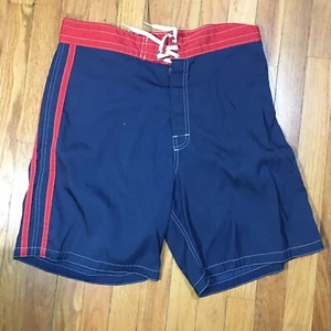 VINTAGE BOARDSHORTS "TOES ON THE NOSE" SURFHOSE HERREN GR. 34 BADESTREIFEN - Bild 1 von 12