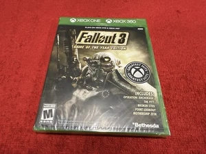Fallout 3: Game of the Year Edition Xbox 360 & Xbox One XBONE GOTY Brand New - Picture 1 of 2
