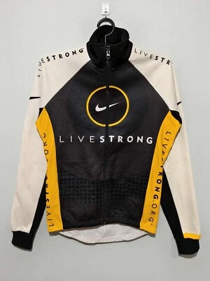 Camiseta deportiva de ciclismo Nike Live Strong Lance Armstrong amarilla de colección Foto 1 de 4