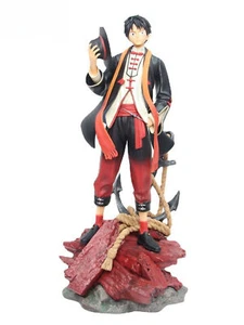 Anime One Piece Monkey D Luffy Estilo Tradicional Chino 37 cm Estatua Figura Juguete - Imagen 1 de 24