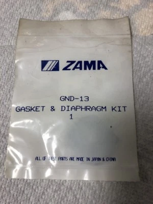 KIT JUNTA Y DIAFRAGMA ORIGINAL ZAMA GND-13 Motor ZA-GND13 Foto 1 de 3