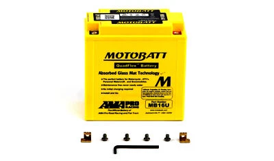 Motobatt Battery For Suzuki VS 600 GL Intruder (UK) 1995-1997 (Each) - Image 1 of 3