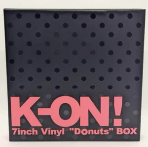 K-ON 7inch Vinyl Donuts Box Analog Record Set Limited Edition - Picture 1 of 4