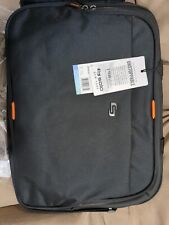 Brand New Solo New York - Urban Laptop Briefcase for 15.6" Laptop - Black/Orange