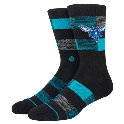 Men's Stance Charlotte Hornets Cryptic Crew Socks Cover