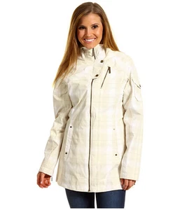 MARMOT Samantha WATERPROOF Long TRAVEL Hiking HOODED Rain JACKET Coat WOMEN size - Picture 1 of 7