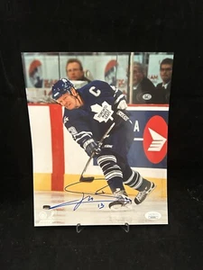MATS SUNDIN NORDIQUES MAPLE LEAFS AUTOGRAPHED SIGNED 8x10 JSA COA HOF - Picture 1 of 4