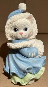 Calico kittens “I’ll Be Home For Christmas” Enesco Figurine - Picture 1 of 5