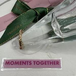 Anillo Pandora ROSA Belleza Real Filigrana Plata Vides 187690 Talla 50 Auténtico - Imagen 1 de 9
