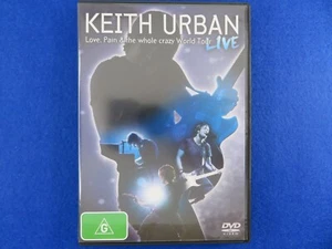 Keith Urban Love Pain And The Whole Crazy World Tour Live - DVD - Region 4 !! - Picture 1 of 2