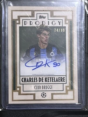 Charles De Keteleare Auto Topps Prodigy /99 - Image 1 of 2