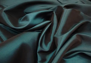 Vestido Tafetán Tela Sólida VERDE/58"" Ancho/Vendido Cortina BTY 60"" de Ancho - Imagen 1 de 1