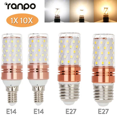 1X 10X Led Corn Light Bulb E14 220V E27 16W 20W 3000K 4500K 6000K 240V 85-265V - Image 1 of 4
