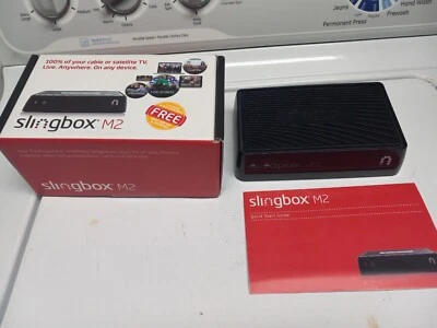 Slingbox M2 Media Streamer - Black - NO POWER CORD  - Image 1 of 4