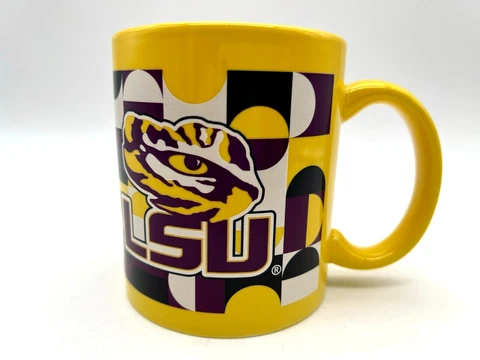 LSU Tigers NCAA Coffee Cup Mug Spirit Products NEW Cover