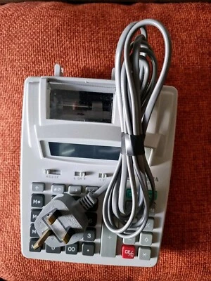 SIGMA Wired Printing Calculator TRS2012, Digital Collectable Vintage.Used. - Image 1 of 4