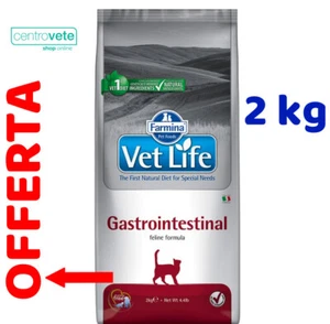 Farmina VET LIFE GASTROINTESTINAL Gatto 2 Kg → Disturbi digestivi intestinali - Foto 1 di 2