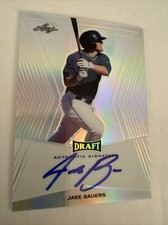 2014 Leaf Metal Draft Autographs Jake Bauers Card! No Reserve! Mint!