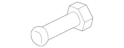 Conector de manguera de entrada refrigerador de fluido genuino GM 2004-2008 Chevrolet Aveo5 96536637 Foto 1 de 2