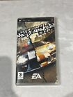 Need For Speed Most Wanted - Sony PSP Game Playstation Complete Manual tested