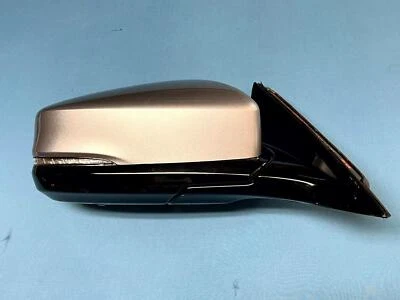 Espejo de puerta de pasajero derecho Acura TLX 18-20 plata lunar NH830M 20 cables cortados OEM Foto 1 de 4