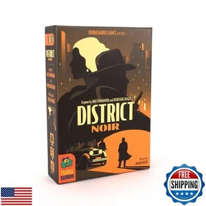 Pandasaurus Games District Noir Juego de Cartas | Crime Themed Bluffing and Set Col - Imagen 1 de 5