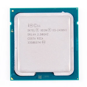 Free shipping Intel Xeon E5-2430 V2 CPU 2.5 GHz LGA 1356 (SR1AH) Processor - Picture 1 of 1