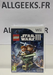 LEGO STAR WARS III THE CLONE WARS - NEUF SOUS BLISTER - WII PAL FR - Picture 1 of 2