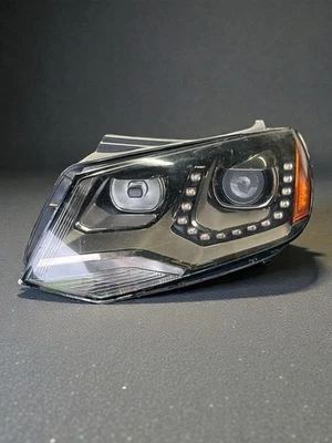 FARO VOLKSWAGEN TOUAREG 2011-2014 OEM LH LADO DEL CONDUCTOR LED XENÓN 🛎️ LEER Foto 1 de 4