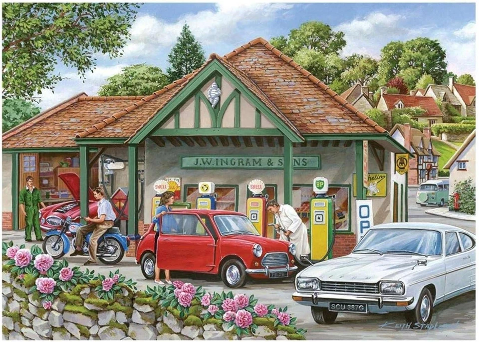 House of Puzzles Hop Fill Her up Please Big 250 XL Pcs Jigsaw Mc349