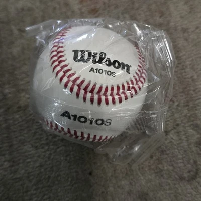 Lote de 12 pelotas de béisbol Wilson A1010S SST BLEM con cubierta de cuero de grano completo NUEVO Foto 1 de 3
