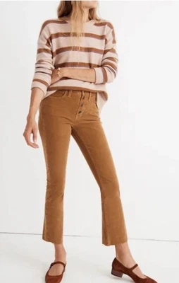 PANTALONES MADEWELL CALI DEMI BOOT PANA DOBLADILLO DESHILACHADO Foto 1 de 4