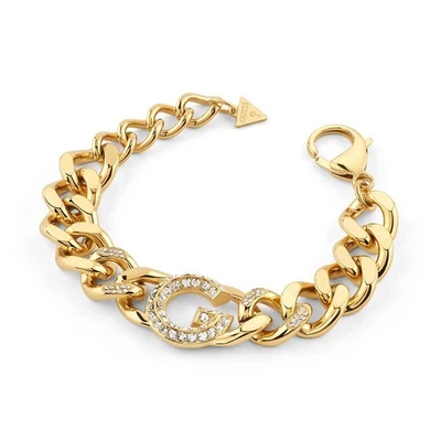 GUESS Schmuck Damen-Armband G Pave Goldfarben S JUBB05433JWYGS - Bild 1 von 4