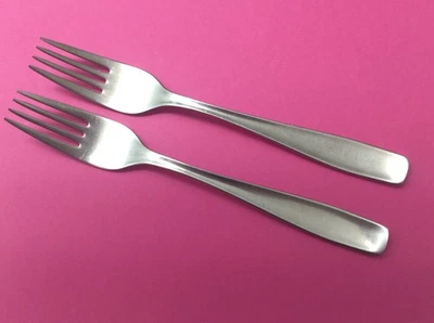 2 tenedores de cena de acero inoxidable WMF (William Fraser) Cromargan LINE (Alemania) Foto 1 de 2