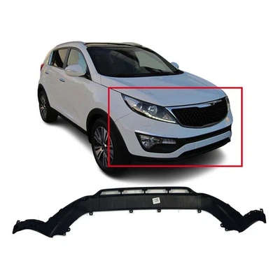 Cubierta de parachoques fascia para Kia Sportage EX LX SX 2013-2016 base delantera inferior imprimada Foto 1 de 4