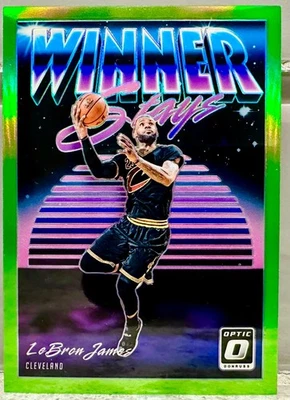 JERSEY # MATCH! 2018-19 Donruss Optic LeBron James 23/149! CAVALIERS (1/1)! - Image 1 of 3