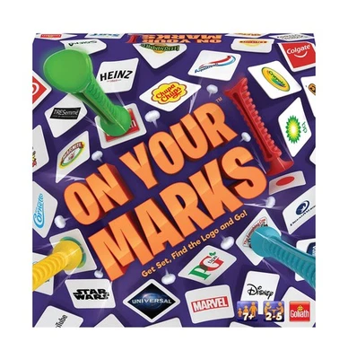 On Your Marks: Get Set, Find the Logo and Go! | Fun Logo Trivia Family Game |... - Image 1 of 4