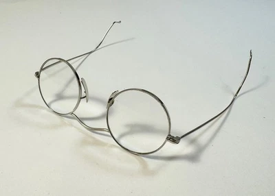 Vintage Continental Optical round gold filled eyeglasses with 14K pads. - Image 1 of 4