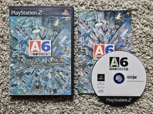 NEUWERTIG DISC A Train 6 Rensha De Ikou Playstation 2 PS2 Japanisch Import NTSC-J JPN - Bild 1 von 9