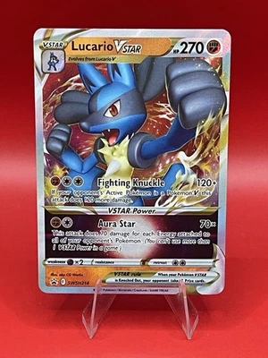 Lucario VSTAR SWSH214 SWSH: Sword & Shield Promo Cards Holo - Image 1 of 2