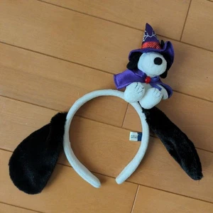 USJ Peanuts Snoopy Headband Halloween Magic Universal Studios Japan Used - Picture 1 of 5