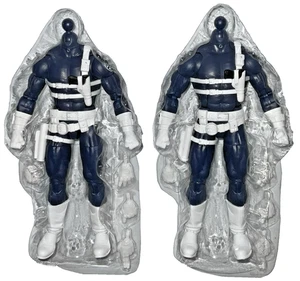 Marvel Legends SHIELD AGENT 6" Figure Body Lot of 2 NO HEAD Nick Fury Jr Sr - Picture 1 of 14